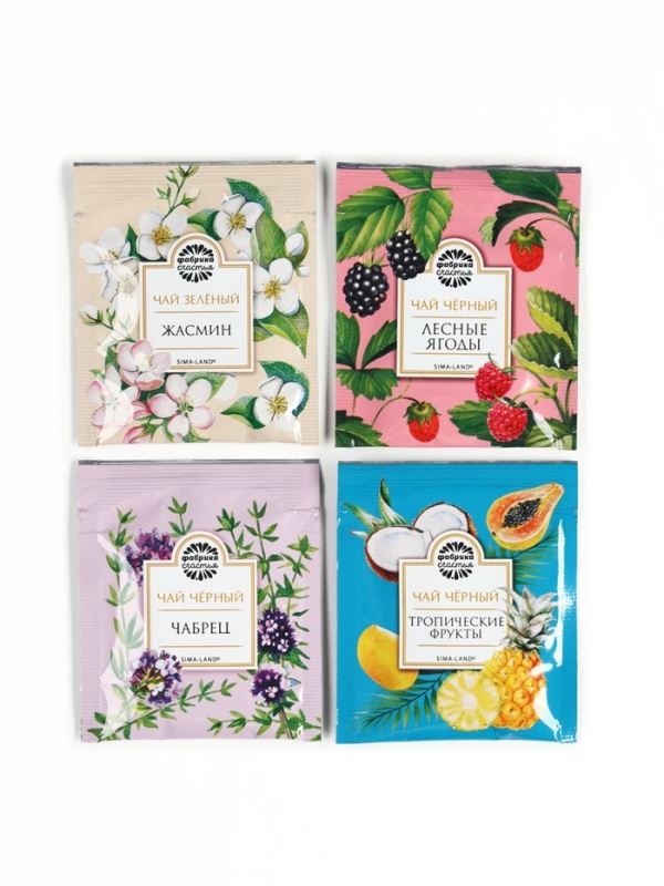 Чай подарочный «С 8 марта: лилии», 4 пакетика Чай подарочный «С 8 марта: лилии», 4 пакетика