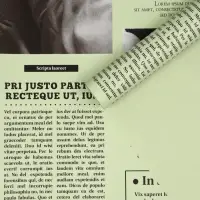 Пленка флористическая "Газета любви" 65мкм, 50х57 &plusmn;1см