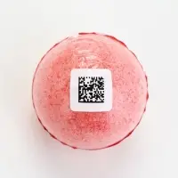 Бомбочка для ванны, 120 г, аромат клубника со сливками, PICO MICO