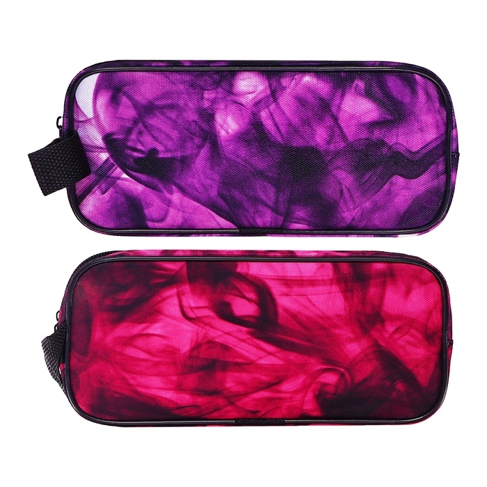 Пенал мягкий 2 отделения, 100 х 220 х 70, с ручкой, МИКС Пенал мягкий 2 отделения, 100 х 220 х 70, с ручкой, МИКС