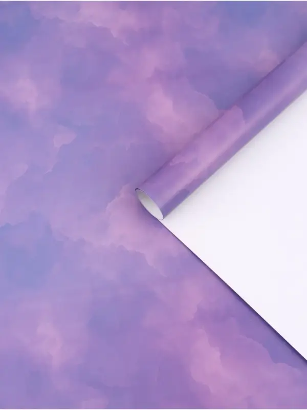 Бумага упаковочная &laquo;Космос&raquo;, глянец, 70&times;100 см, 1 лист