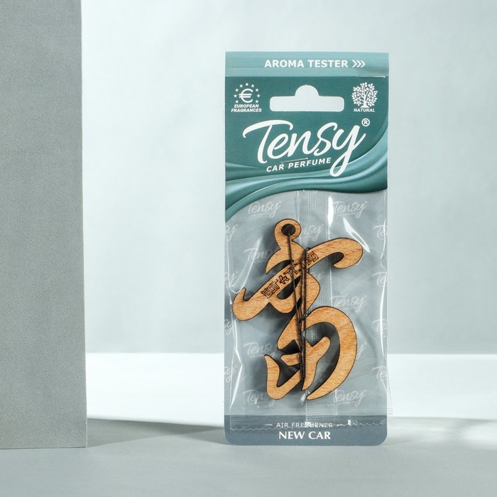 Подвесной ароматизатор Tensy Новая машина, дерево МИКС MM-01 Подвесной ароматизатор Tensy Новая машина, дерево МИКС MM-01
