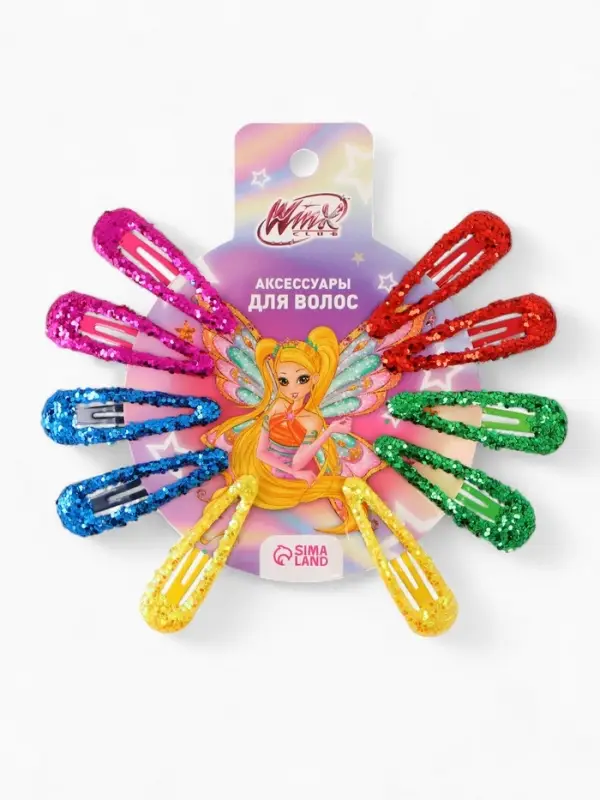 Заколка для волос 10 шт., Винкс