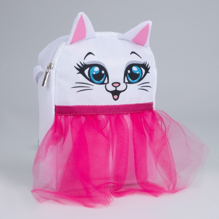 Сумка детская для девочки с фатином Сумка детская для девочки с фатином "Кошечка"