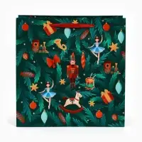 Пакет ламинированный квадратный «Новый год!», 30 × 30 × 12 см Пакет ламинированный квадратный «Новый год!», 30 × 30 × 12 см