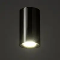Светильник &laquo;Алисер&raquo; GU10 черный хром 7.5&times;7.5&times;13 см