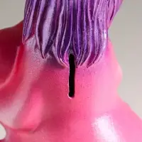 Копилка "Лошадь с сердцем" 24 см, розовый