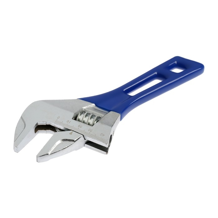 Ключ разводной ТУНДРА, укороченная обрезиненная рукоятка, широкий захват до 45 мм, 200 мм Ключ разводной ТУНДРА, укороченная обрезиненная рукоятка, широкий захват до 45 мм, 200 мм