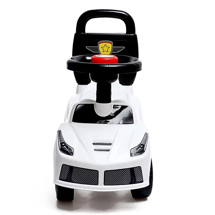 Толокар - пушкар детский &laquo;Ночной гонщик. Машинка&raquo;, звуковые эффекты, цвет белый
