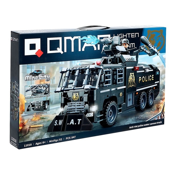 Конструктор Спецназ «Штурмовой патруль», 847 деталей Конструктор Спецназ «Штурмовой патруль», 847 деталей