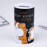 Копилка «Для твоих копеек», 12 х 6,5 см