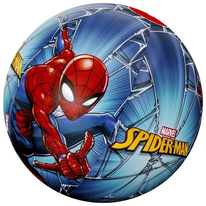 Мяч пляжный Spider-Man, d=51 см, от 2 лет, 98002 Bestway Мяч пляжный Spider-Man, d=51 см, от 2 лет, 98002 Bestway