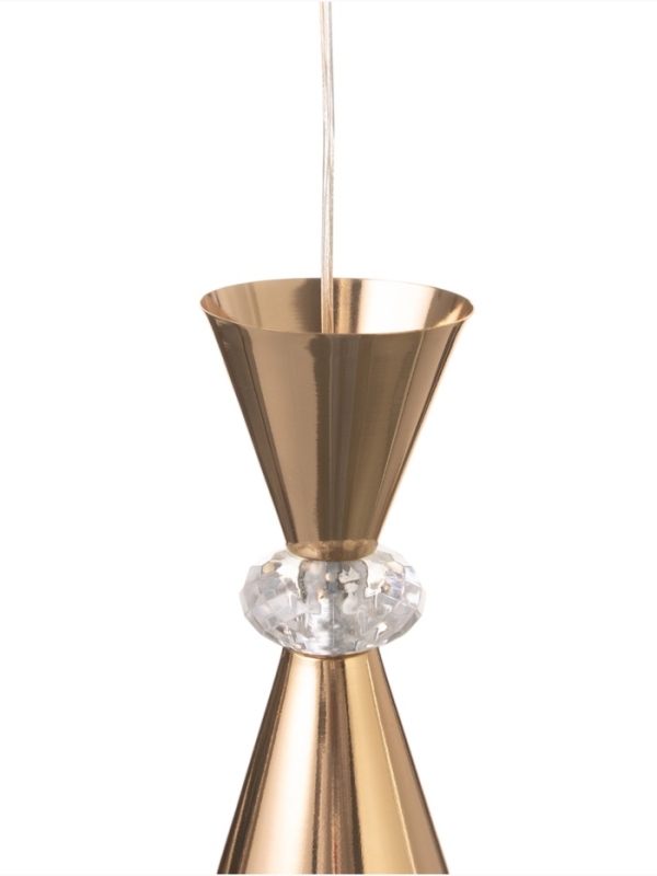 Бра «Рианна» 1х40Вт Е27 золото 23х15х49+80см