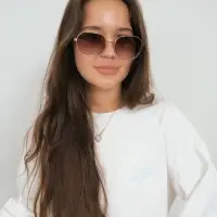 Очки солнцезащитные &laquo;OneSun. Овал&raquo;, uv 400, футляр, салфетка