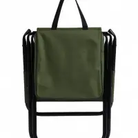 Стул туристический maclay, 28&times;35&times;58 см, до 90 кг, с сумкой, складной, со спинкой, зелёный
