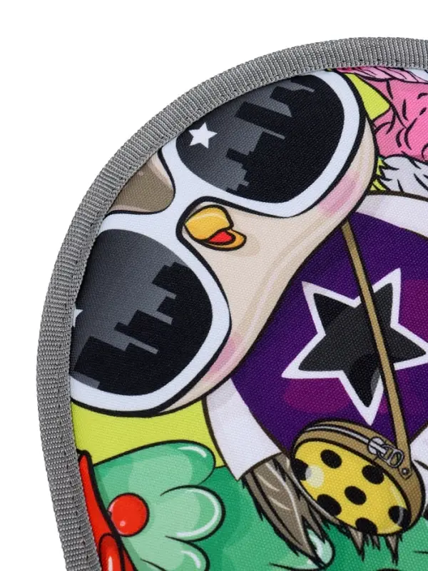 Ледянка мягкая треугольная Sova, лимонный, рисунок МИКС Ледянка мягкая треугольная Sova, лимонный, рисунок МИКС