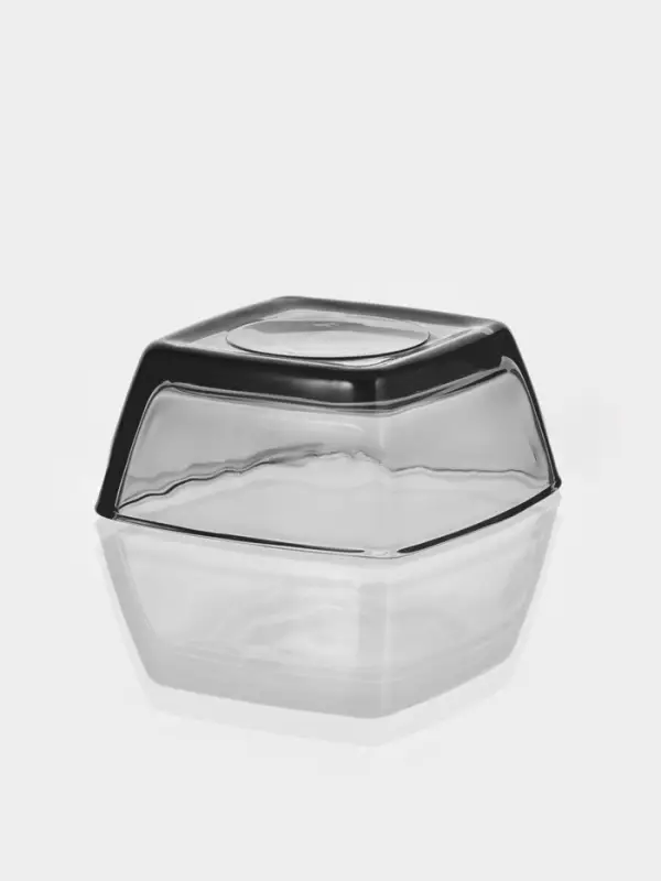 Набор соусников Paşabah&ccedil;e &laquo;Грей&raquo;, d=6.6 см, 6 шт., стекло, чёрный