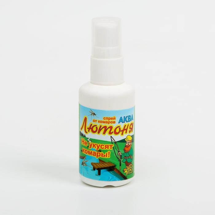 Спрей от комаров Спрей от комаров "Лютоня-Аква", 50мл