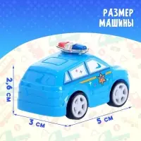 Машина инерционная «Полиция», цвета МИКС