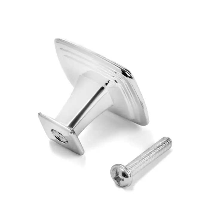 Ручка-кнопка ТУНДРА РК112CP (MK112CP), хром Ручка-кнопка ТУНДРА РК112CP (MK112CP), хром