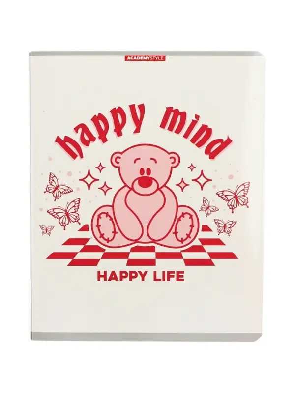 Тетрадь 48 листов, в клетку «Не плюшевые», мелованный картон, МИКС Тетрадь 48 листов, в клетку «Не плюшевые», мелованный картон, МИКС