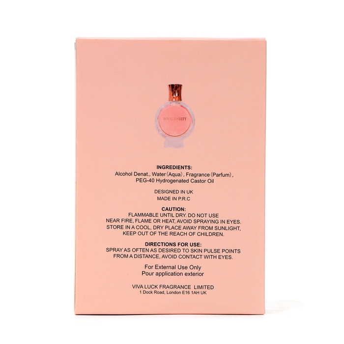 Туалетная вода женская Royal Sweety, 80 мл