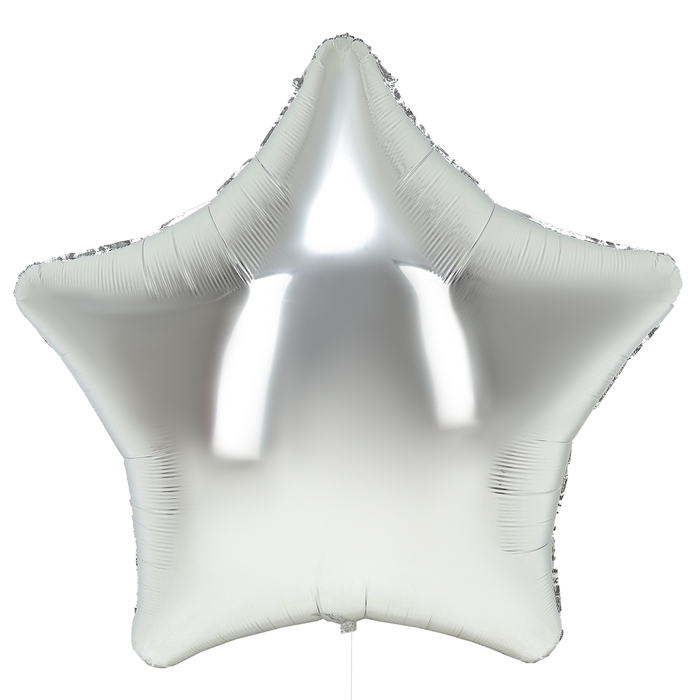 Шар фольгированный 68" &laquo;Звезда гигант&raquo;, цвет серебро