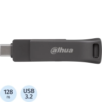 Флеш-память Dahua 128 ГБ, USB3.2 Gen1 Type A и Type C DHI-USB-P629-32-128GB