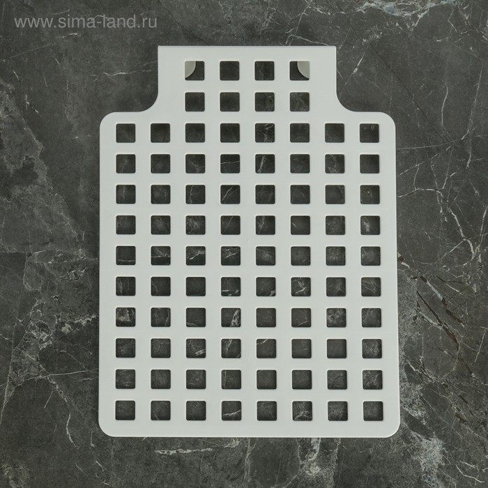 Корзина для хранения подвесная с контейнерами, 29×9,5×38 см, цвет белый