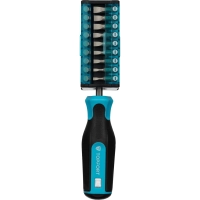 Отвертка Topfort с набором бит, 37 предметов (580137)