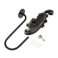 Крючок для штор CAPPIO KS042, цвет черный с золотом, набор 2 шт Крючок для штор CAPPIO KS042, цвет черный с золотом, набор 2 шт