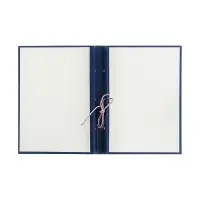 Папка &laquo;Дипломная работа&raquo; А4, бумвинил, гребешки/сутаж, (без бумаги) синяя 10ДР01