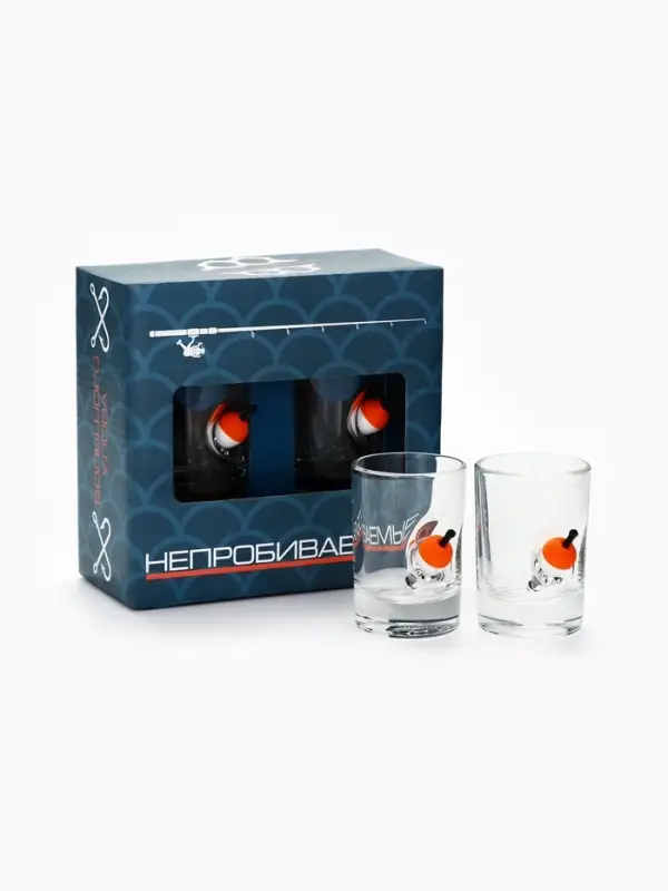 Стопки &laquo;Непробиваемые&raquo;, с поплавком, 50 мл, 2 шт.