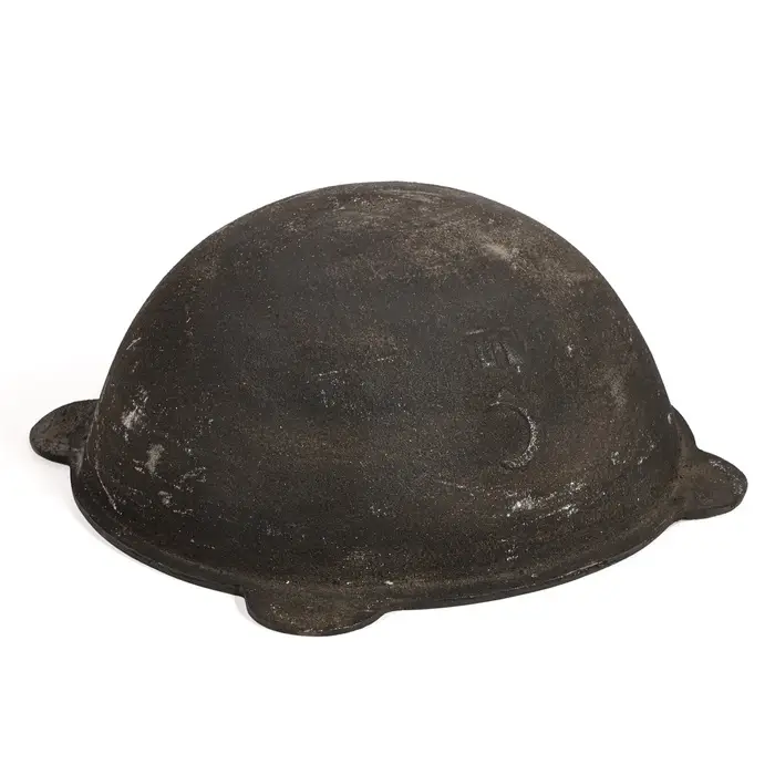 Казан, 8 л, круглое дно, алюминиевая крышка, чугун