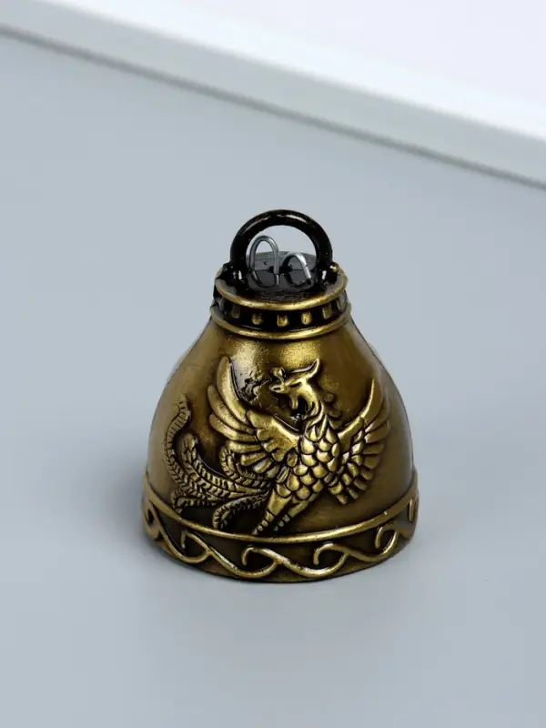 Колокольчик металл  Колокольчик металл "Птица Феникс" набор 2 шт 6х4,8х4,8 см