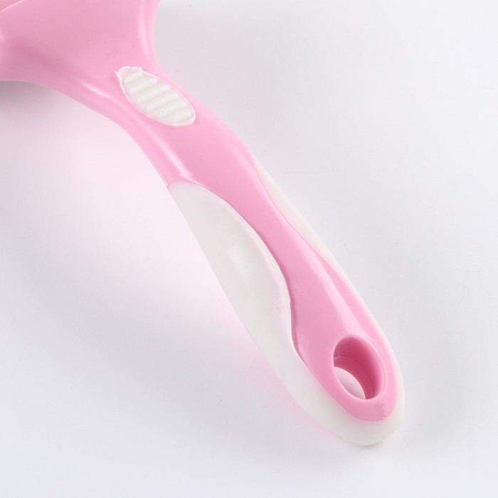 Дешеддер средний, лезвие шириной 6,5 см, розовый Дешеддер средний, лезвие шириной 6,5 см, розовый