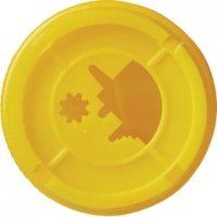 Емкость-контейнер д/сбора ост.инстр.с иглосъем.Б Жел.0,4л.ОЛДАНС