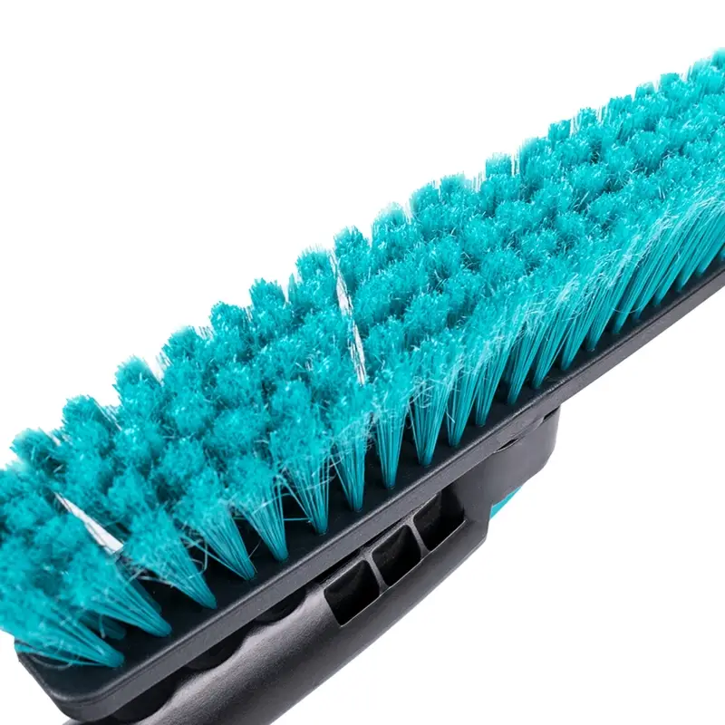 Щётка-скребок с мягкой ручкой и распушенной щетиной, поворотная, телескопич. (90-130 см) AVS SB-6330