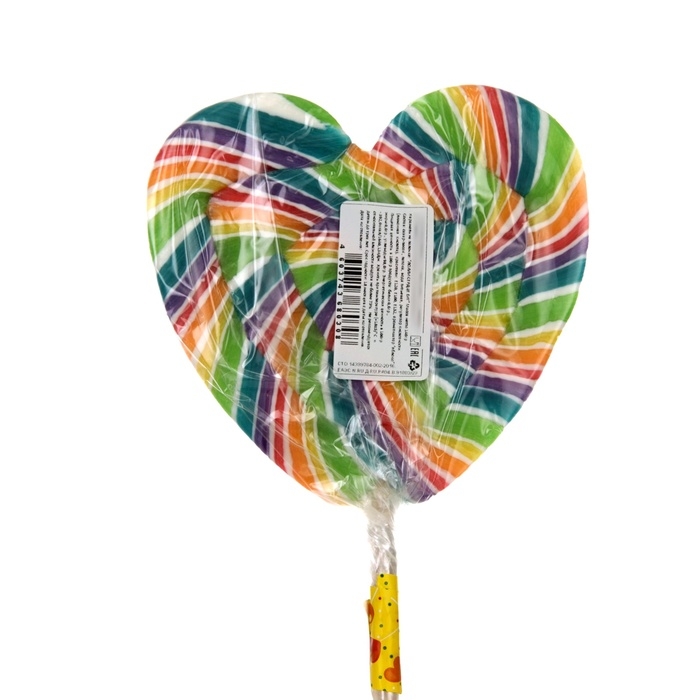 Карамель на палочке «Лолли Сердце Биг», микс 140 г Карамель на палочке «Лолли Сердце Биг», микс 140 г