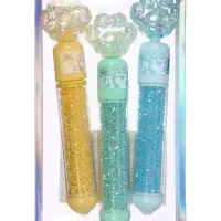 Набор маркеров-текстовыделителей &laquo;Лапки блеск&raquo;, 3 цвета, скошенный наконечник, узел 4 мм, МИКС