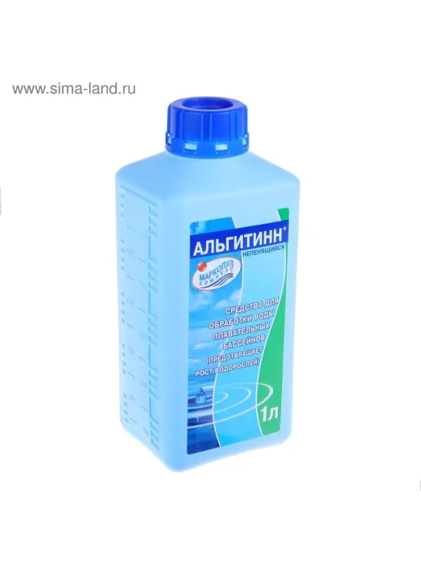 Средство против водорослей &laquo;Альгитинн&raquo;, непенящийся, флакон, 1 л
