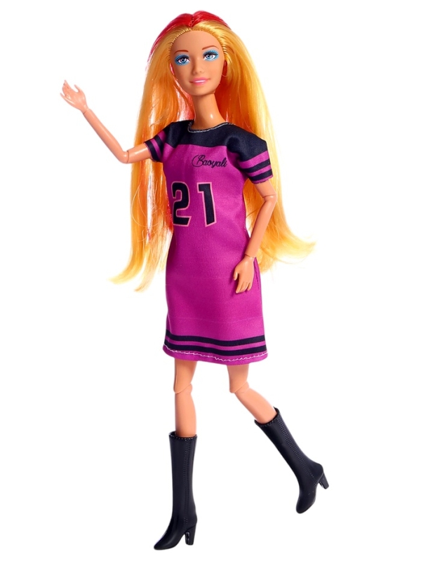 Кукла-модель "Уроки музыки" с аксессуарами, МИКС