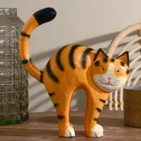 Сувенир дерево "Кошка" тигровая 25х30х7 см Сувенир дерево "Кошка" тигровая 25х30х7 см