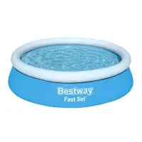 Бассейн надувной Bestway Fast Set 57392, 183&times;51 см, круглый