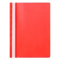 Набор папок-скоросшивателей Calligrata, А4, 120 мкм, с прозрачным верхом, 10 штук, микс