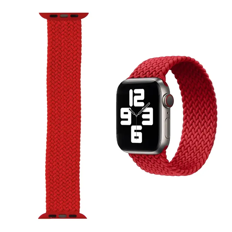 Ремешок для APL Watch 38/40/41mm плетеный матерчатый S