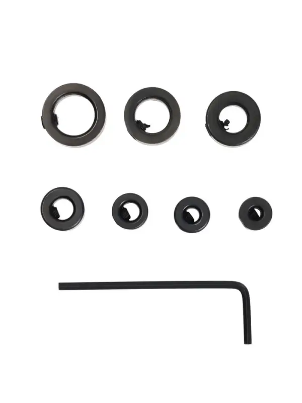 Набор ограничителей глубины сверления ТУНДРА, d=3-12 мм, 8 шт.