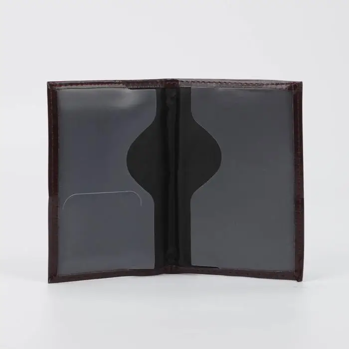 Обложка для паспорта, цвет бордовый