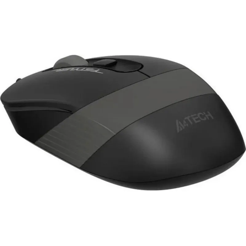 Мышь компьютерная A4Tech Fstyler FM10S черный/серый 1600dpi/USB/4but