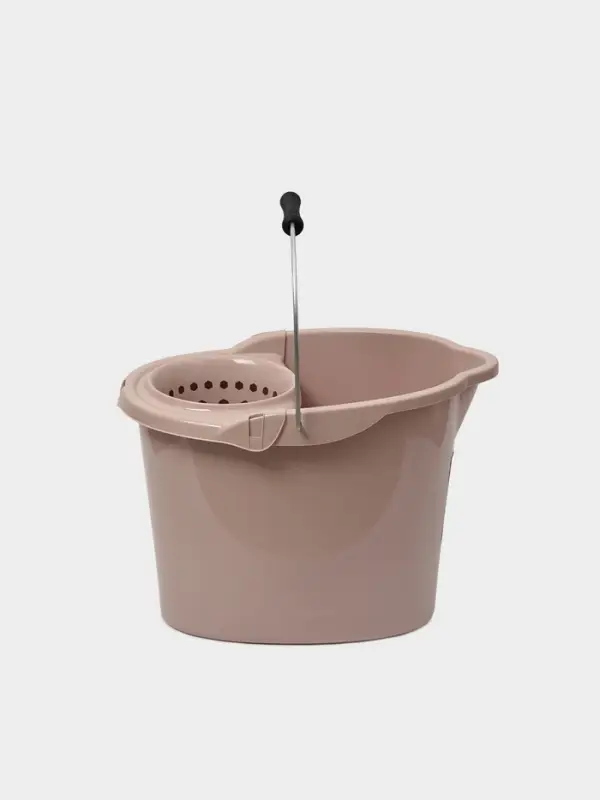 Набор для уборки МОП &laquo;Ориджинал&raquo;, ведро со сливом 12 л, швабра 110 см, МИКС